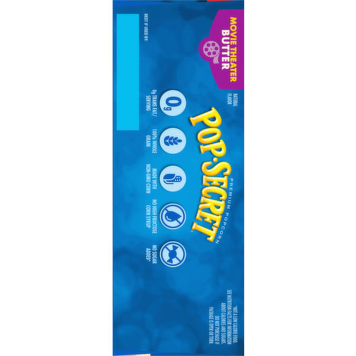Pop-Secret Popcorn, Premium, Movie Theater Butter, Value Size, 30 Pack