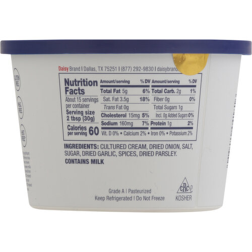 Daisy Dip, French Onion, Sour Cream