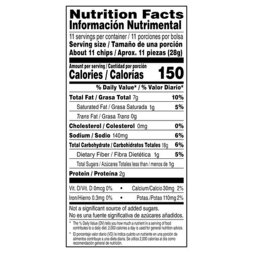 Tostitos Corn Salsa Verde Tortilla Chips