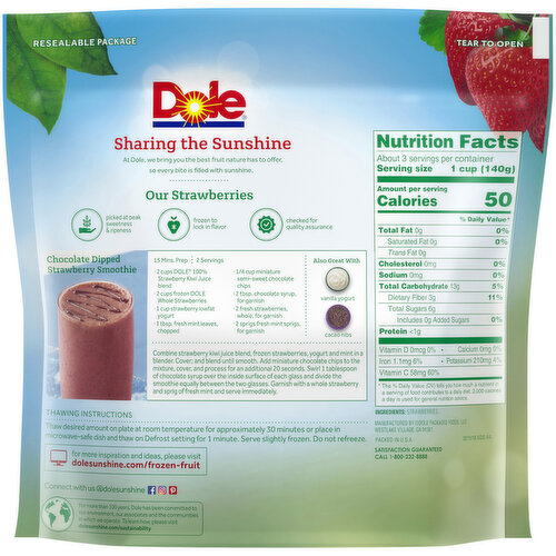 Dole Whole Strawberries