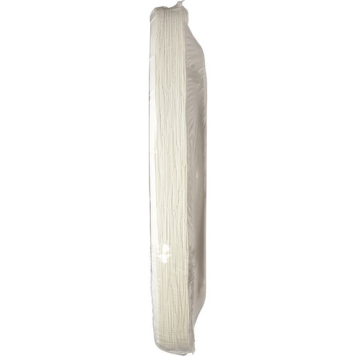 First Street Plates, White, 6.75 Inch