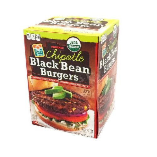 Don Lee Organic Gluten Free Black Bean Burger