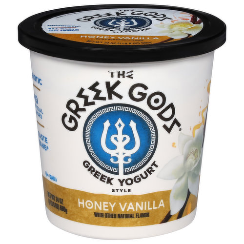 The Greek Gods Yogurt, Honey Vanilla, Greek Style