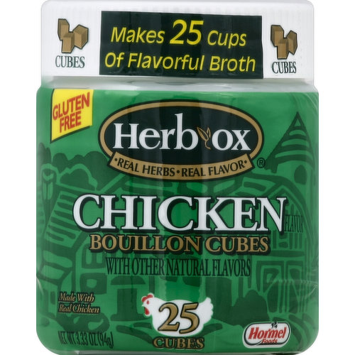 Herb-Ox Bouillon Cubes, Chicken