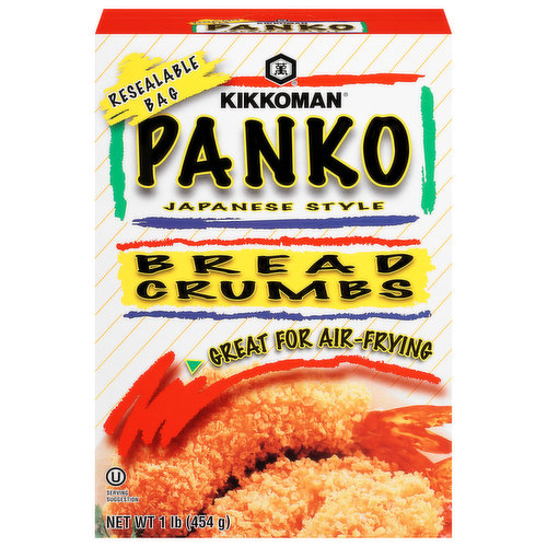 Kikkoman Bread Crumbs, Panko, Japanese Style