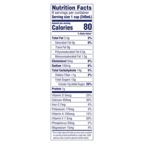 Almond Breeze Vanilla Almondmilk