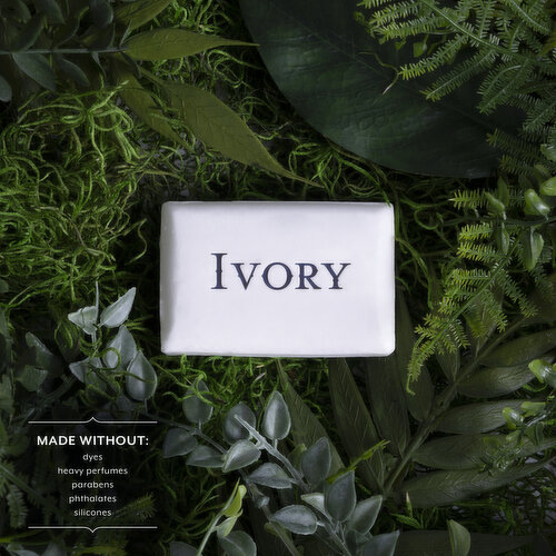 Ivory Gentle Bar Soap Original Scent, 10 Count