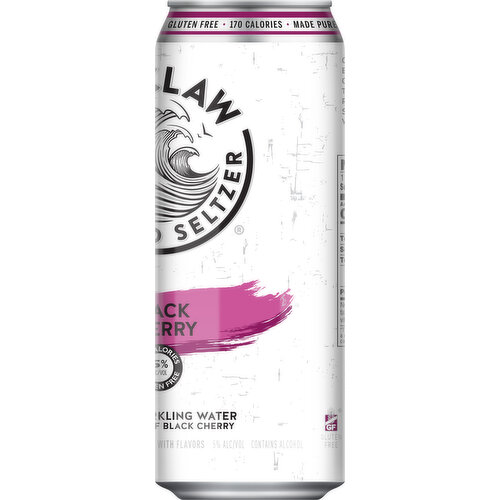 White Claw Hard Seltzer Hard Seltzer, Black Cherry
