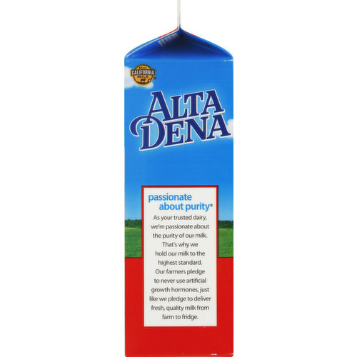 Alta Dena Milk, Whole, Vitamin D