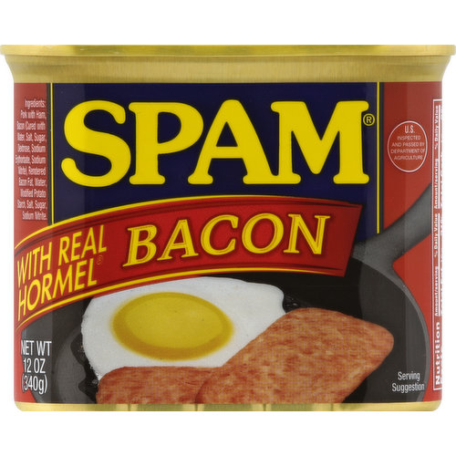 Spam Spam, with Real Hormel Bacon