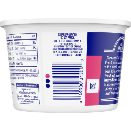 Knudsen Cottage Cheese, Low Fat, 2% Milkfat, Small Curd
