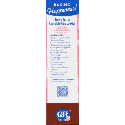 C&H Premium Pure Cane Dark Brown Sugar