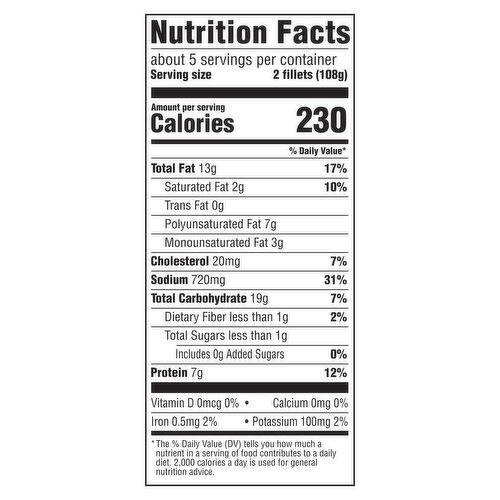 Van de Kamp's Fish Fillets, Beer Battered