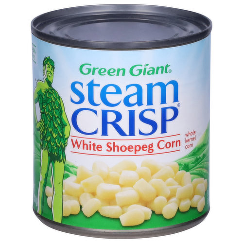 Green Giant Corn, Shoepeg, White