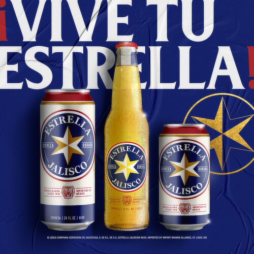 Estrella Jalisco Beer 24 pk/12 oz