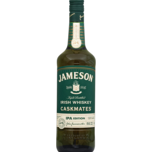 Jameson Whiskey, Irish, Triple Distilled