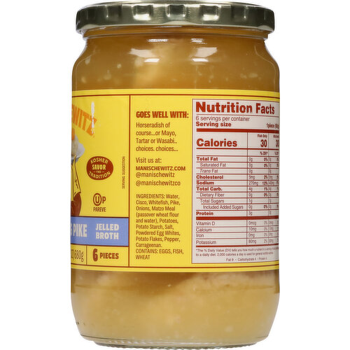 Manischewitz Jelled Broth, White Fish & Pike