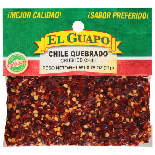 El Guapo Crushed Chili Pepper (Chile Quebrado)