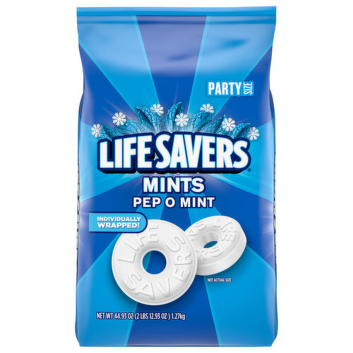 Life Savers Mints, Pep O Mint, Party Size