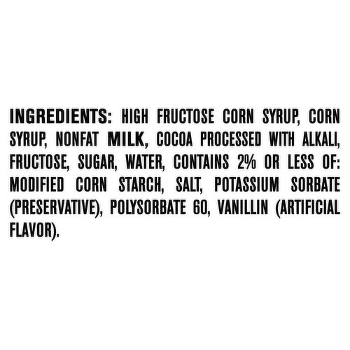 Smucker's Syrup, Chocolate