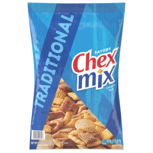 Chex Mix Snack Mix, Traditional, Savory