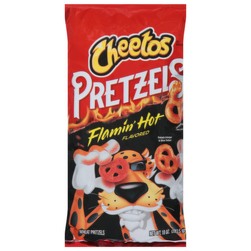 Cheetos Wheat Pretzels, Flamin' Hot Flavored