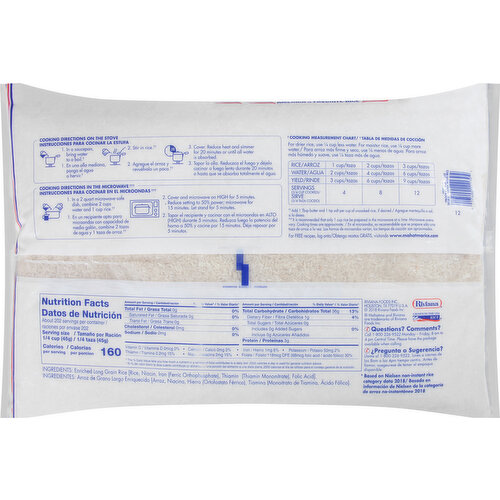 Mahatma Rice, Extra Long, Enriched