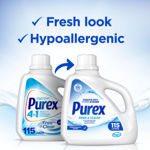 Purex Free & Clear Detergent