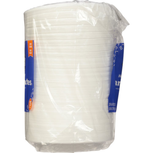 First Street Foam Plates, Heavy Duty, 8.875 Ounce