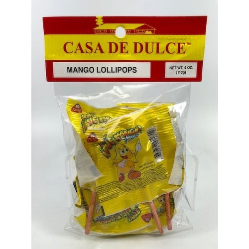 Casa De Dulce Mango Lollipop