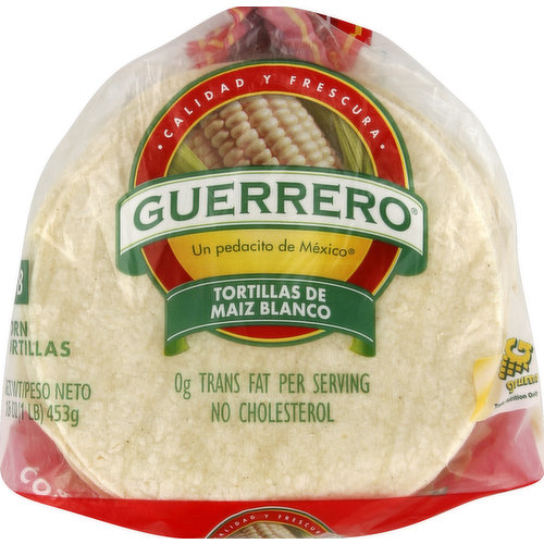Guerrero Tortillas, Corn