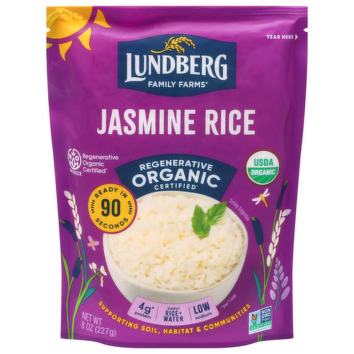 Lundberg Family Farms Rice, White, Jasmine