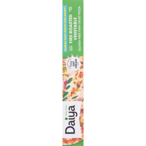 Daiya Pizza, Gluten-Free, Thin Crust, Fire-Roasted Vegetable