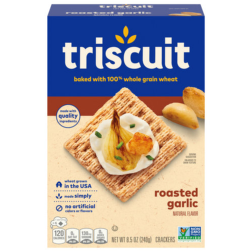 Triscuit Crackers, Roasted Garlic