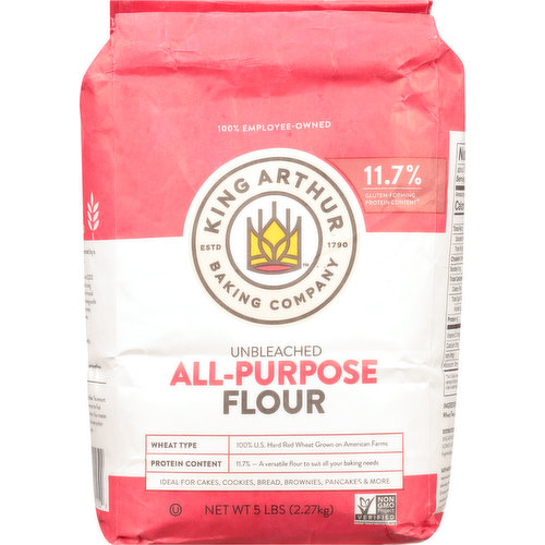 King Arthur Baking Company All-Purpose Flour, Unbleached