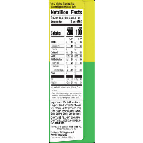 Nature Valley Peanut Butter Granola Bars