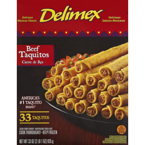 Delimex Taquitos, Beef