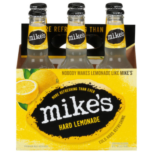 Mike's Malt Beverage, Premium, Hard Lemonade