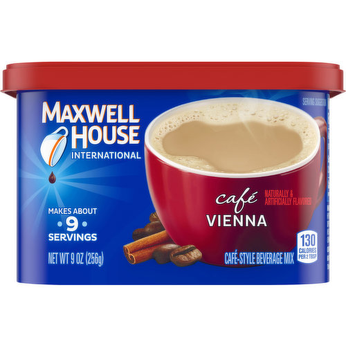 Maxwell House International Cafe Vienna Cafe Style Beverage Mix