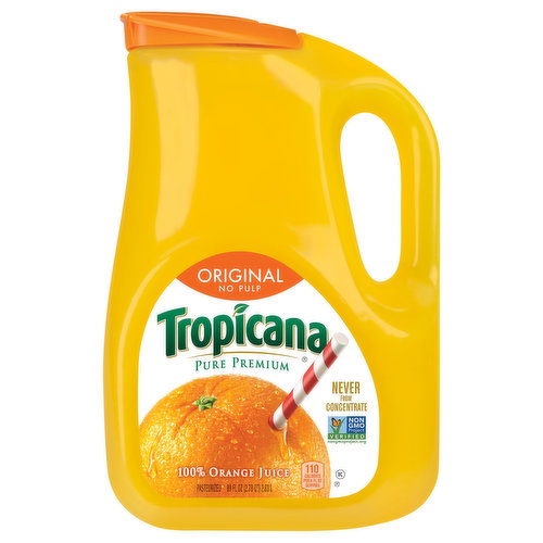 Tropicana 100% Juice, Orange, Original