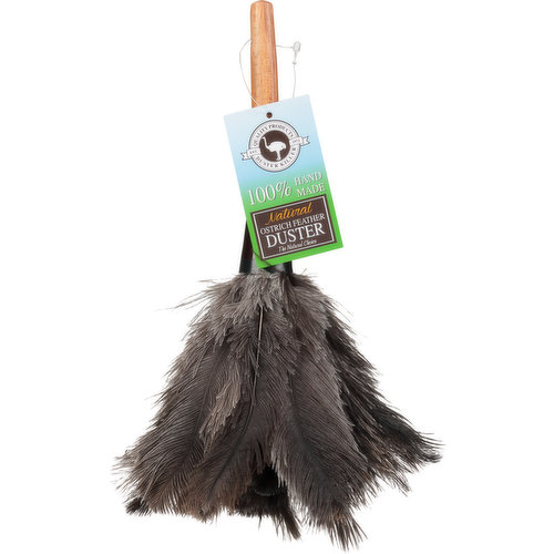 Duster Killer Duster, Ostrich Feather, Natural