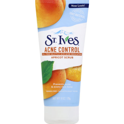 St. Ives Scrub, Acne Control, Apricot
