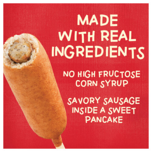 Jimmy Dean Pancakes & Sausage on a Stick, Frozen Breakfast