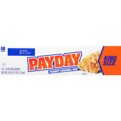 PayDay Bar, Peanut Caramel, King Size