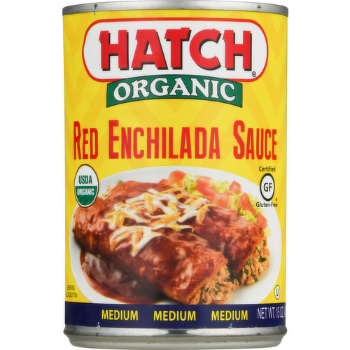 Hatch Sauce, Organic, Red Enchilada, Medium
