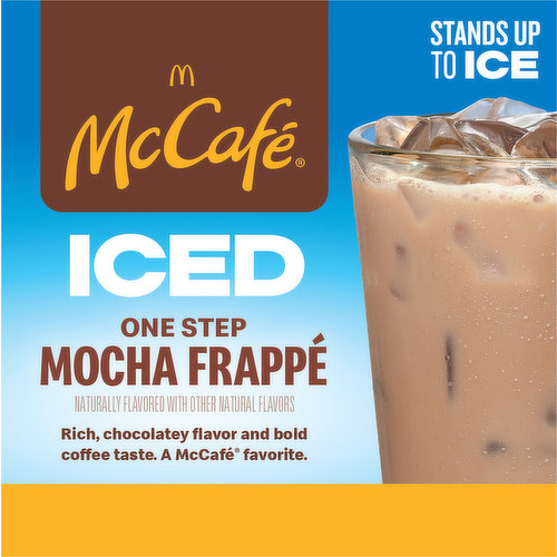 McCafe Beverage Mix, Mocha Frappe, Iced, K-Cup Pods