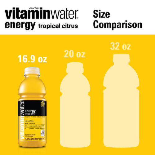 vitaminwater Energy, Tropical Citrus Bottles