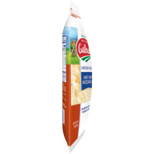 Galbani Cheese, Mozzarella, Shredded, Part Skim
