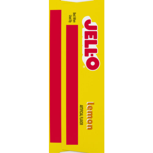 Jell-O Lemon Gelatin Dessert Family Size
