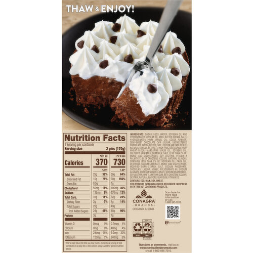 Marie Callender's Chocolate Satin Mini Pies